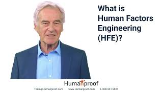 What Is Human Factors Engineering Hfe ?