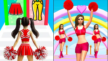 Build a Cheerleader All Max Levels Gameplay Android iOS walkthrough 6geryb u6