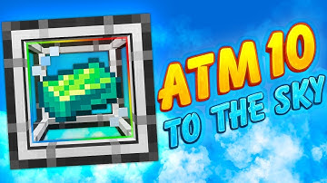 AE2 AUTOCRAFTING, WIRELESS POWER & ENTRO CRYSTALS! ATM 10 To The Sky EP5 [Modded Minecraft]