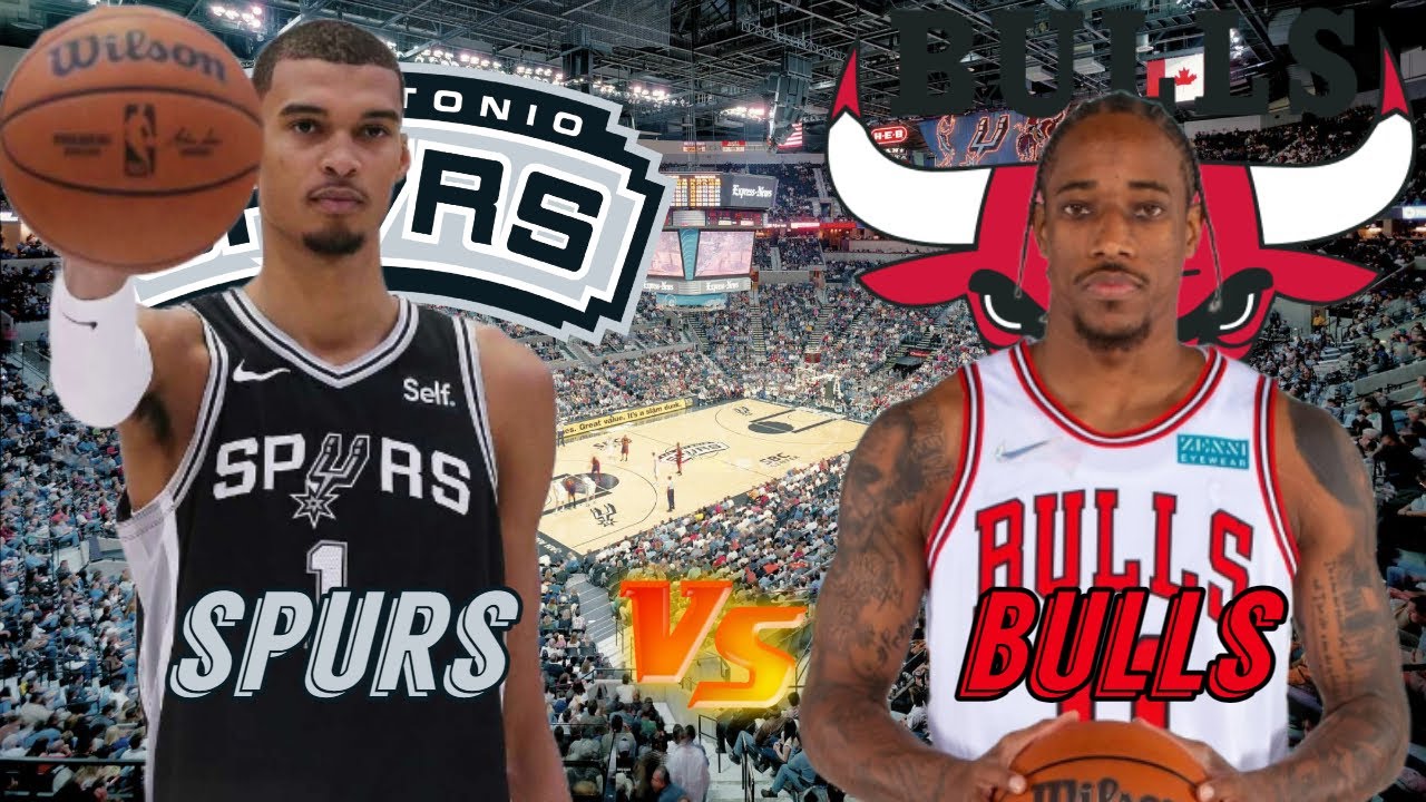 San Antonio Spurs vs Chicago Bulls Live Play by Play & Scoreboard - YouTube