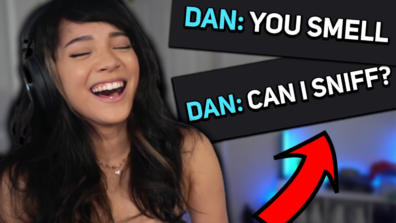 His comments are SO WEIRD...