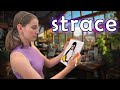 Using strace to trace linux syscalls