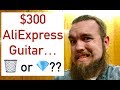 AliExpress Custom Guitar FULL Review 2019! $300 Chinese Guitar, Firebird, Cheap Worship Guitar