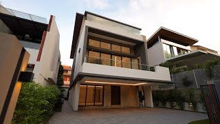 Touring this 8,040 sqft BRAND NEW Bungalow House in Bedok Rise, Lucky Hill, Singapore