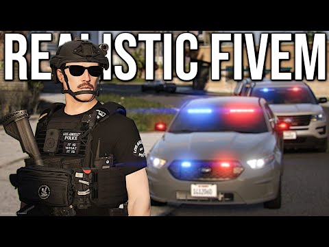 SWAT Callout With Shots Fired Realism Focused GTA 5 RP Server