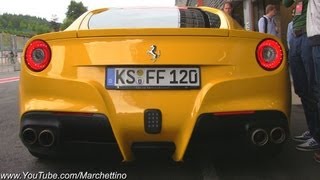 During a trackday event at spa-francorchamps, i've filmed couple of
ferrari f12 berlinettas. the red one is fitted with novitec rosso
exhaust, mean while t...