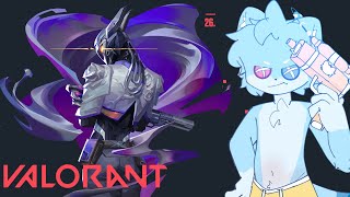 【Valorant】Ajarin Aku Main Game Ini Dong !!! 【Vtuber Indonesia】
