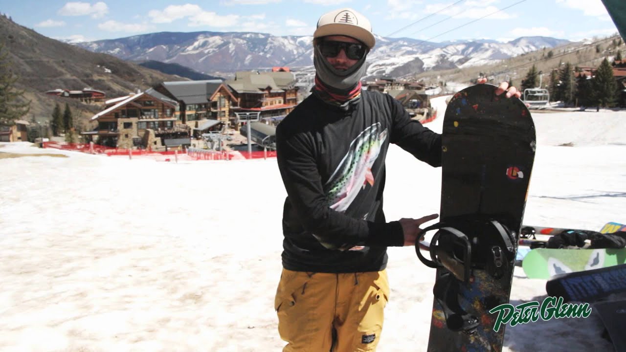 2015 Burton Antler Snowboard Review by Peter Glenn - YouTube