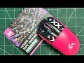 Installing anti slip silicone grip tapes to Logitech G Pro x Superlight wireless mouse