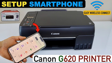 Canon Pixma G620 Setup SmartPhone, Easy Wireless Connect Method.