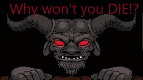 Epic Super FUN bug in the new Repentance DLC for The Binding of Isaac :´(