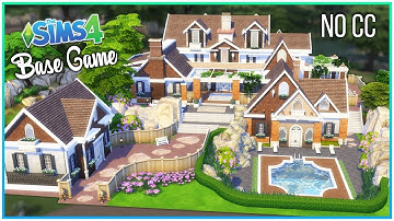 Sims 4 Speed Build - Base Game Dream Home [No CC] | Kate Emerald