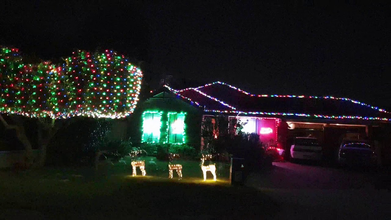 City of Gosnells Brigham Court Christmas Light Show YouTube