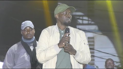 intégralité discours du president Ousmane Sonko au Giga meeting de Yewwi