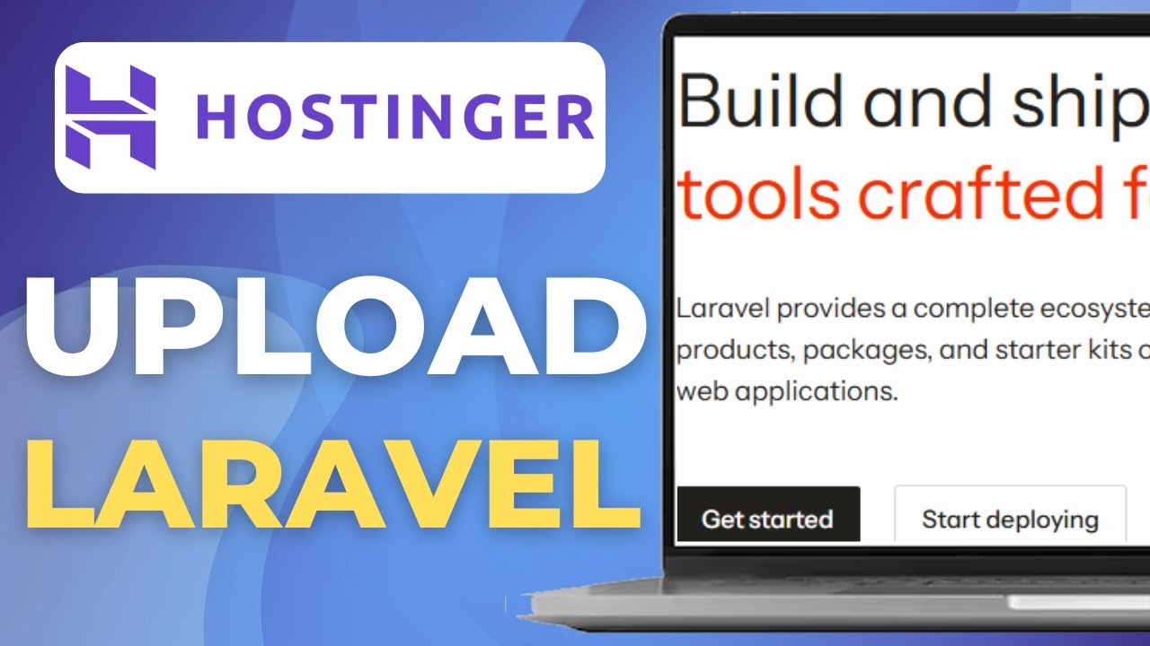 How To Upload Laravel Project On Hostinger Hpanel | Step by Step ...