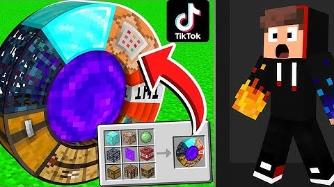 Viral and amazing tiktok hacks part 2🤯..#minecraft #hack 