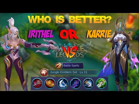 IRITHEL vs KARRIE ! Who is Better? Watch this Experiment ...