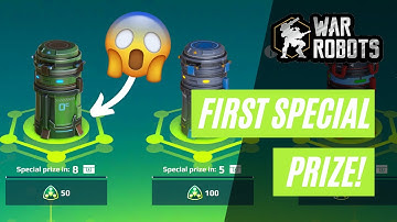 WAR ROBOTS | EVO LIFE BLOOM EVENT - Special Delivery Chest Opening (First Special Prize!)