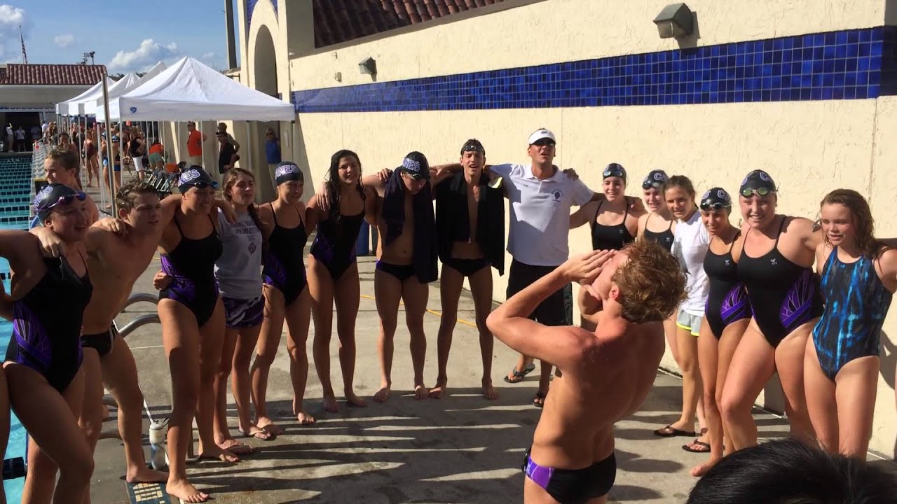 Gainesville High School Swimming Cheer YouTube