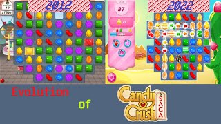 🍬 Evolution of Candy Crush Saga 2012-2022 screenshot 5