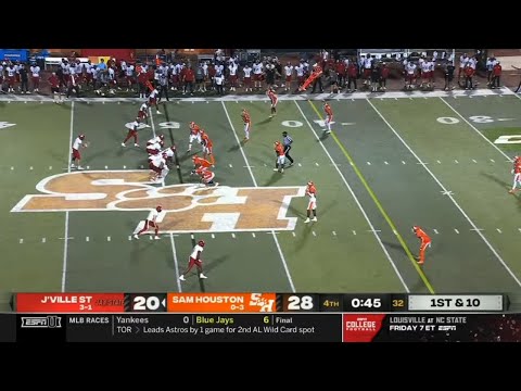 Jacksonville State Vs Sam Houston State Exciting Ending | 2023 College Football