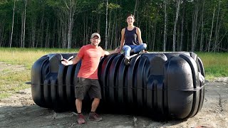 Things Are Going To GET Interesting REAL FAST | Getting the Septic Parts for Our Tiny House BUILD