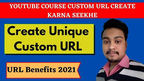 Custom Url Create kaise kare | How to Create Custom URL for youtube | Enable custom URL on youtube