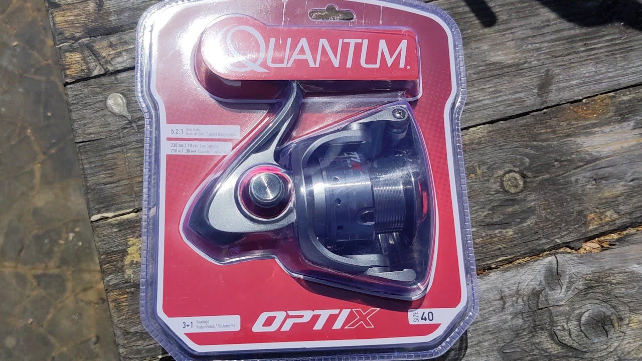 Quantum Optix 40SZ Spinning Reel - TackleDirect