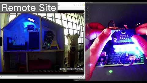 Simple Micro:bit IoT Home Automation