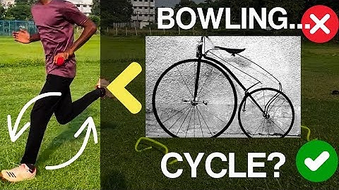 How to improve your fast bowling run-up | Cyclic motion drill