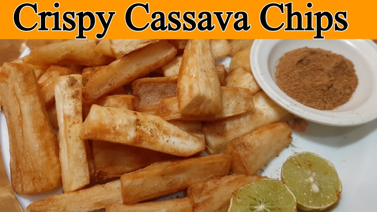 Fried Cassava Recipe/Mogo Chips Recipe/Easy to make Cassava Chips. 