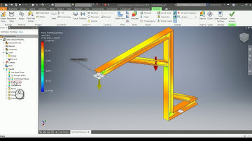 COMO HACER UN ANALISIS DE ESFUERZO EN INVENTOR