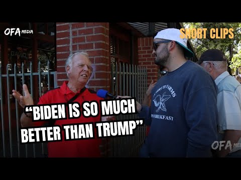 "Biden is better than Trump" - Short Clips