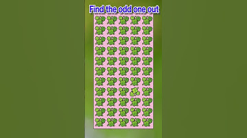 Find the Odd One Out. #37 #short