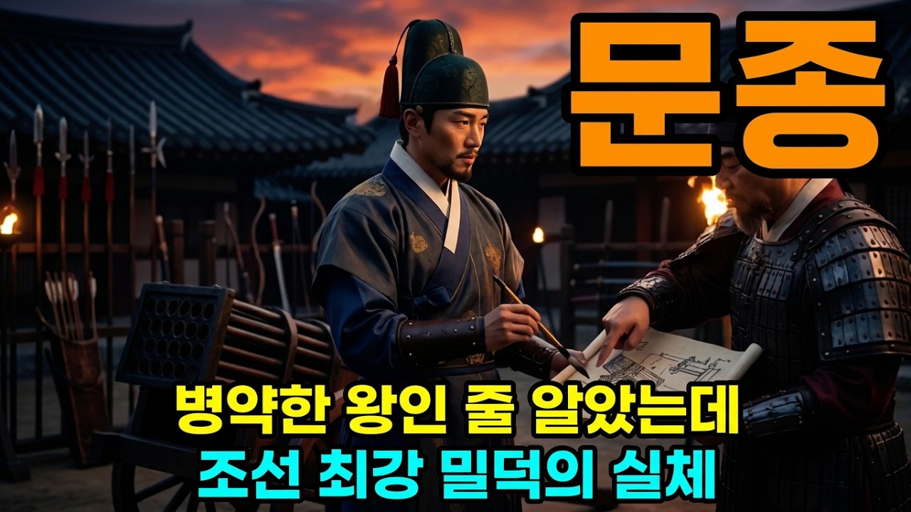 [문종] 짧은 봄날의 군주 29년의 준비와 2년의 통치, 조선 5대 왕 문종 - YouTube