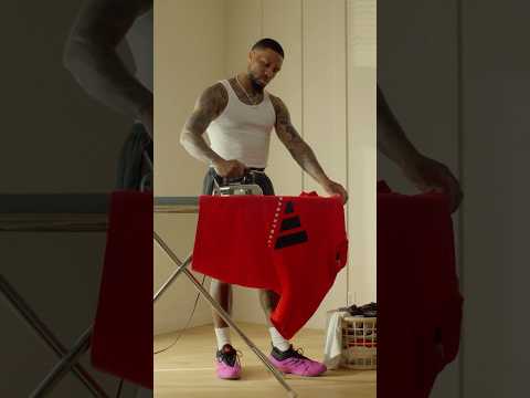 Can you feel that heat? 🔥 #adidas #basketball #damianlillard