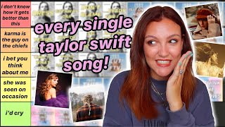 RANKING EVERY SINGLE TAYLOR SWIFT SONG... by Molly Thompson 5,140 views 1 month ago 47 minutes