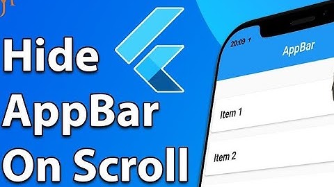 Hide app Bar on Scroll and create Tab bar in flutter in Hindi || Urdu
