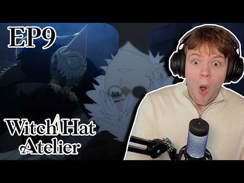 BRIMMED CAP PULLED UP TO QIFREY'S ATELIER || Witch Hat Atelier Episode 9 Reaction!!