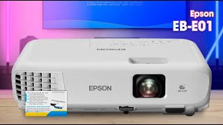 Máy chiếu Epson Eb-E01 Thay thế epson X400, X06