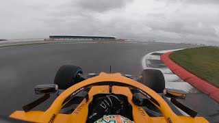 McLaren's Latest F1 Star Driver, Daniel Ricciardo, Tests at Silverstone - In-Car Video