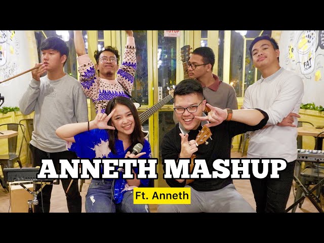 Mungkin Hari Ini Esok Atau Nanti X Tetap Untukmu (KERONCONG) - ANNETH ft. Fivein #LetsJamWithJames class=