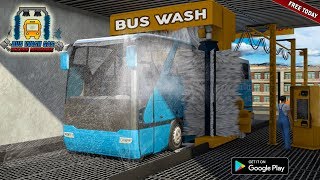 Smart Bus Wash Service: Gas Station Parking Games (Android Gameplay HD) screenshot 4