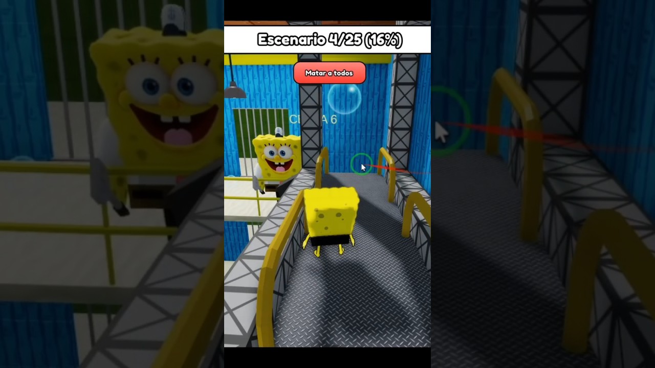 Tenemos que darle al Botón y escapar Rápido 