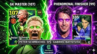 Batistuta vs Schmeichel 107! | Ultimate Score to Head ⚽🔥