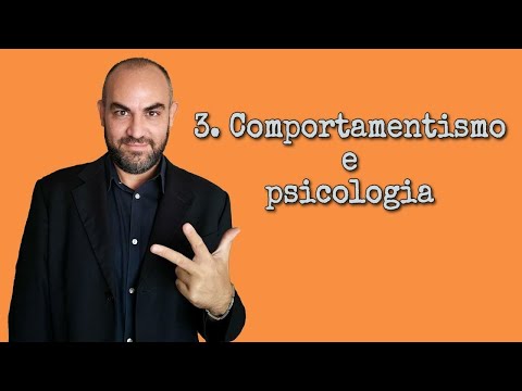 Il comportamentismo in psicologia