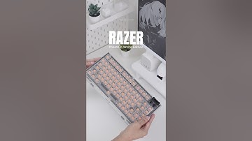 Razer - Phantom White Edition #razer #gaming #gamingsetup #razerstreamer #desksetup