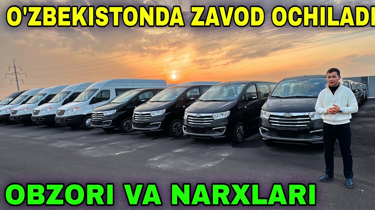 JAC M3 JAC SUNRAY BAZADAN OBZORI VA NARXLARI