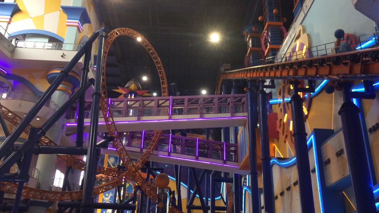 ROLLER COASTER TIMES SQUARE SHOPPING MALL CITY CENTRE KUALA LUMPUR