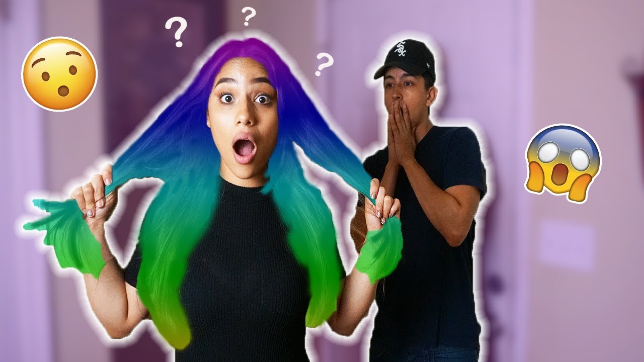 My Boyfriend Reacts To My New Hair Color!
